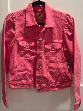 GAP Pink "Barbie" Denim Jacket